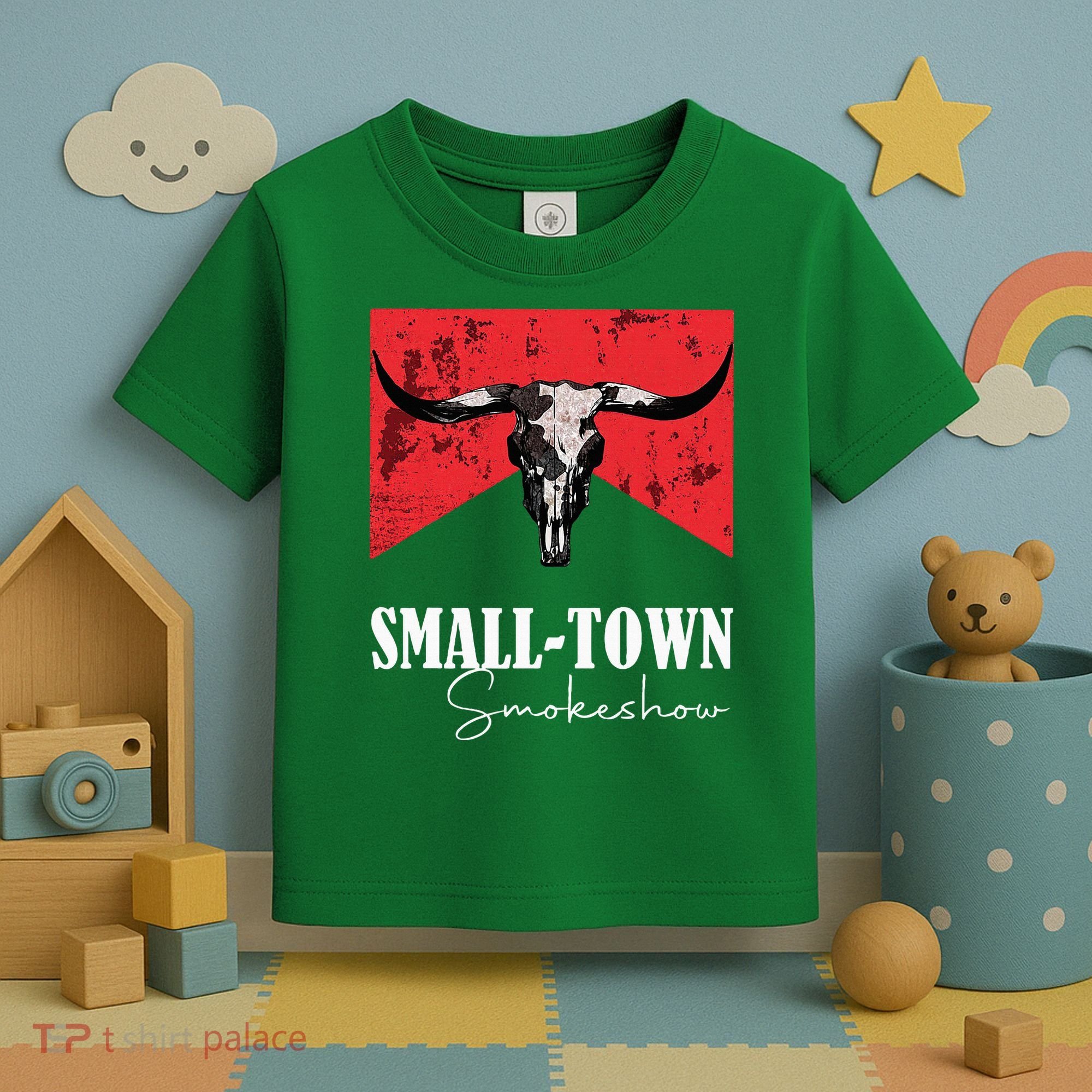 Small Town Smokeshow Oklahoma Smokeshow Western Country Toddler T-Shirt