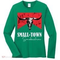 Small Town Smokeshow Oklahoma Smokeshow Western Country Women's Long Sleeve Shirt thumb 0
