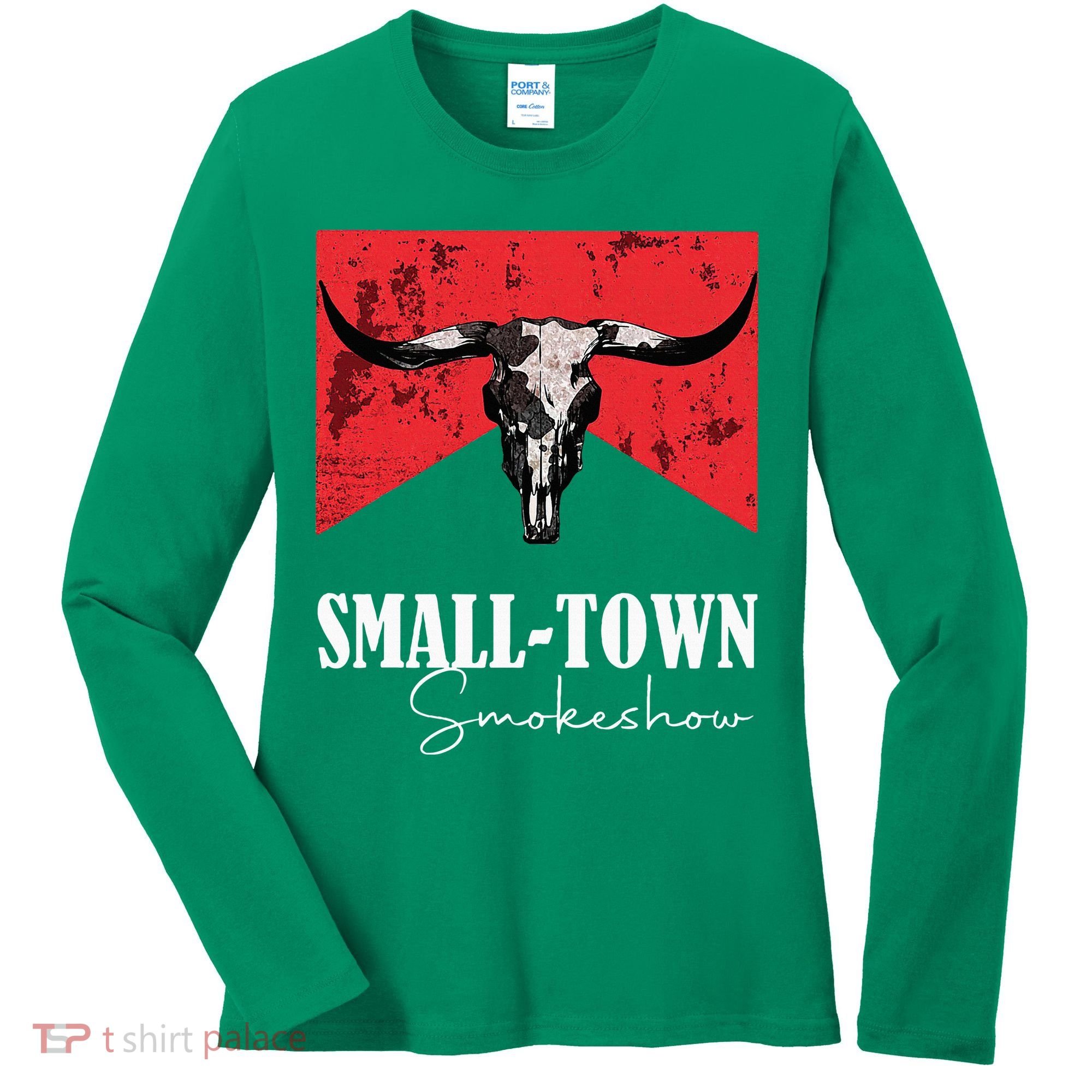 Small Town Smokeshow Oklahoma Smokeshow Western Country Women's Long Sleeve Shirt