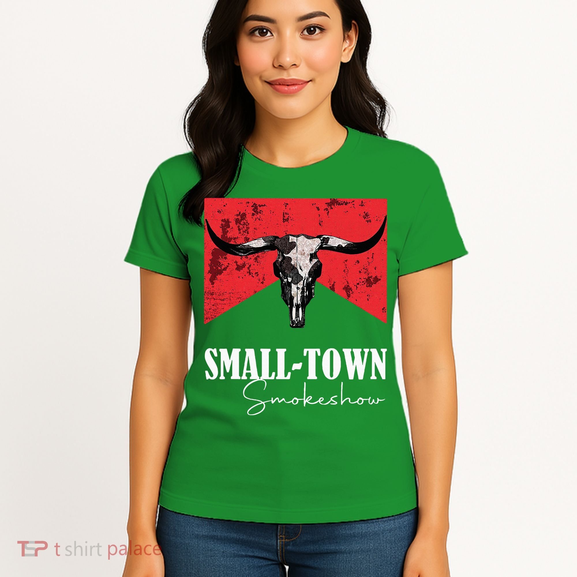 Small Town Smokeshow Oklahoma Smokeshow Western Country Women's T-Shirt