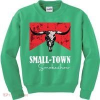 Small Town Smokeshow Oklahoma Smokeshow Western Country Kids Sweatshirt thumb 0