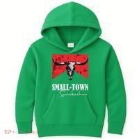 Small Town Smokeshow Oklahoma Smokeshow Western Country Kids Hoodie thumb 0