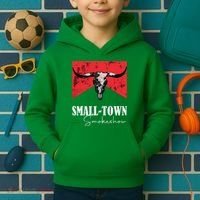 Small Town Smokeshow Oklahoma Smokeshow Western Country Kids Hoodie thumb 2