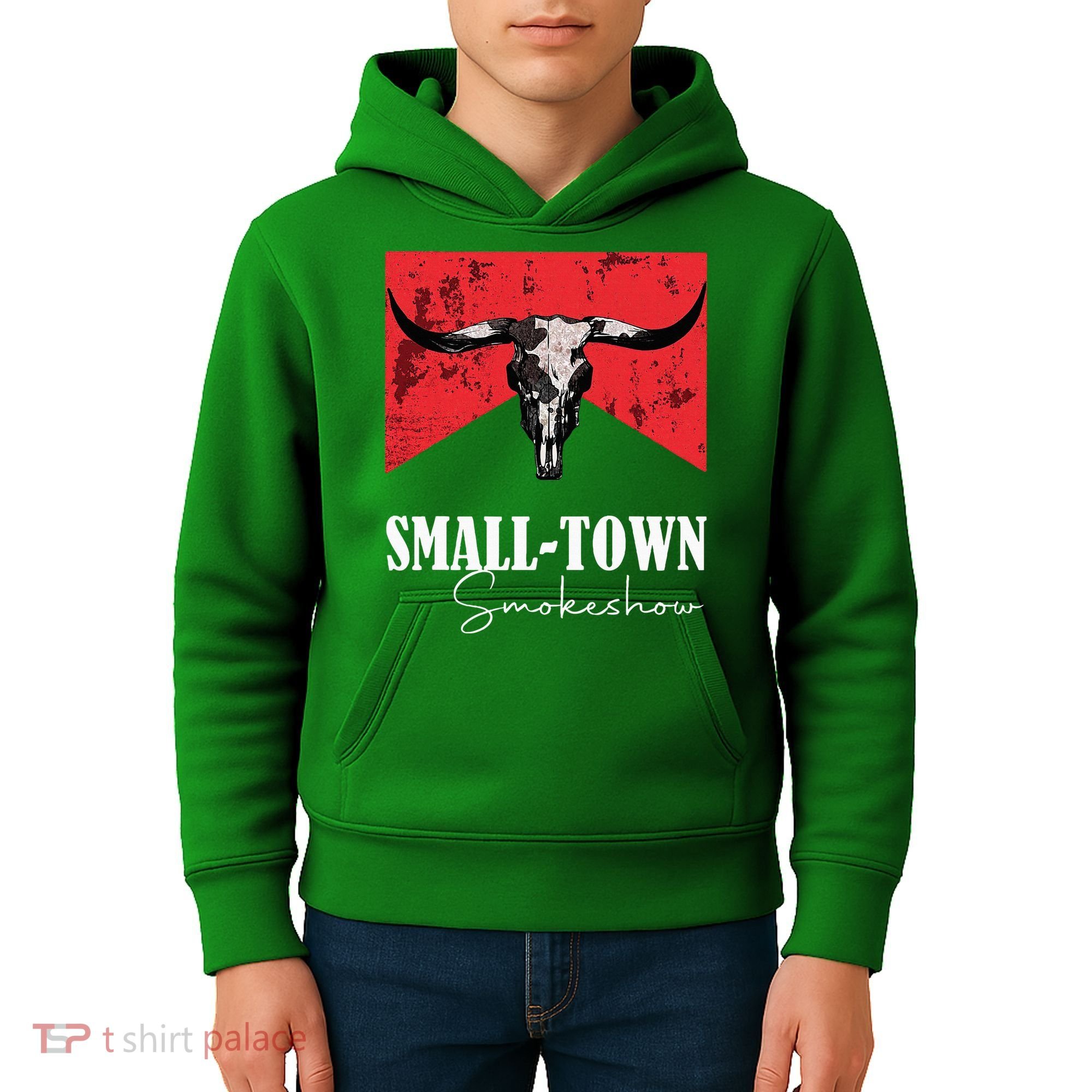 Small Town Smokeshow Oklahoma Smokeshow Western Country Kids Hoodie