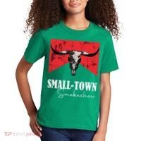 Small Town Smokeshow Oklahoma Smokeshow Western Country Kids T-Shirt thumb 2