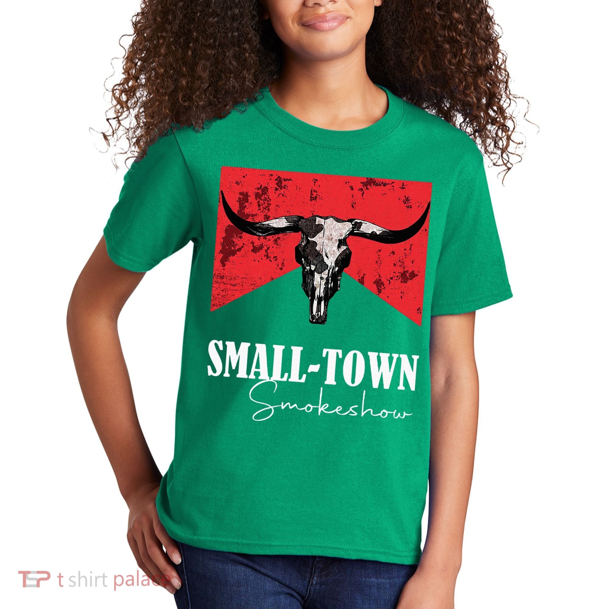 Small Town Smokeshow Oklahoma Smokeshow Western Country Kids T-Shirt