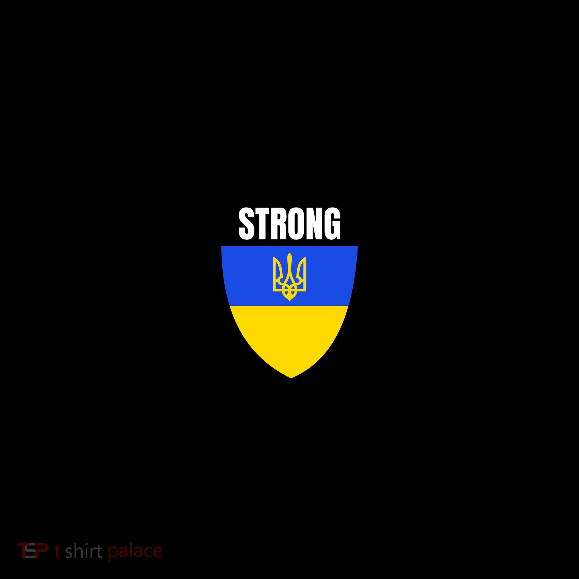 Strong Tactical Support Ukrainian Flag Shield I Stand With Ukraine Military Coffee Mug