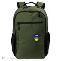 Strong Tactical Support Ukrainian Flag Shield I Stand With Ukraine Military Backpack thumb 0