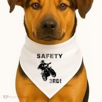 Safety Third USA-Made Doggie Bandana thumb 1