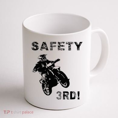 Safety Third Coffee Mug back