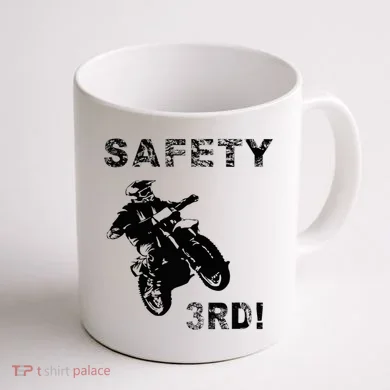 Safety Third Coffee Mug back