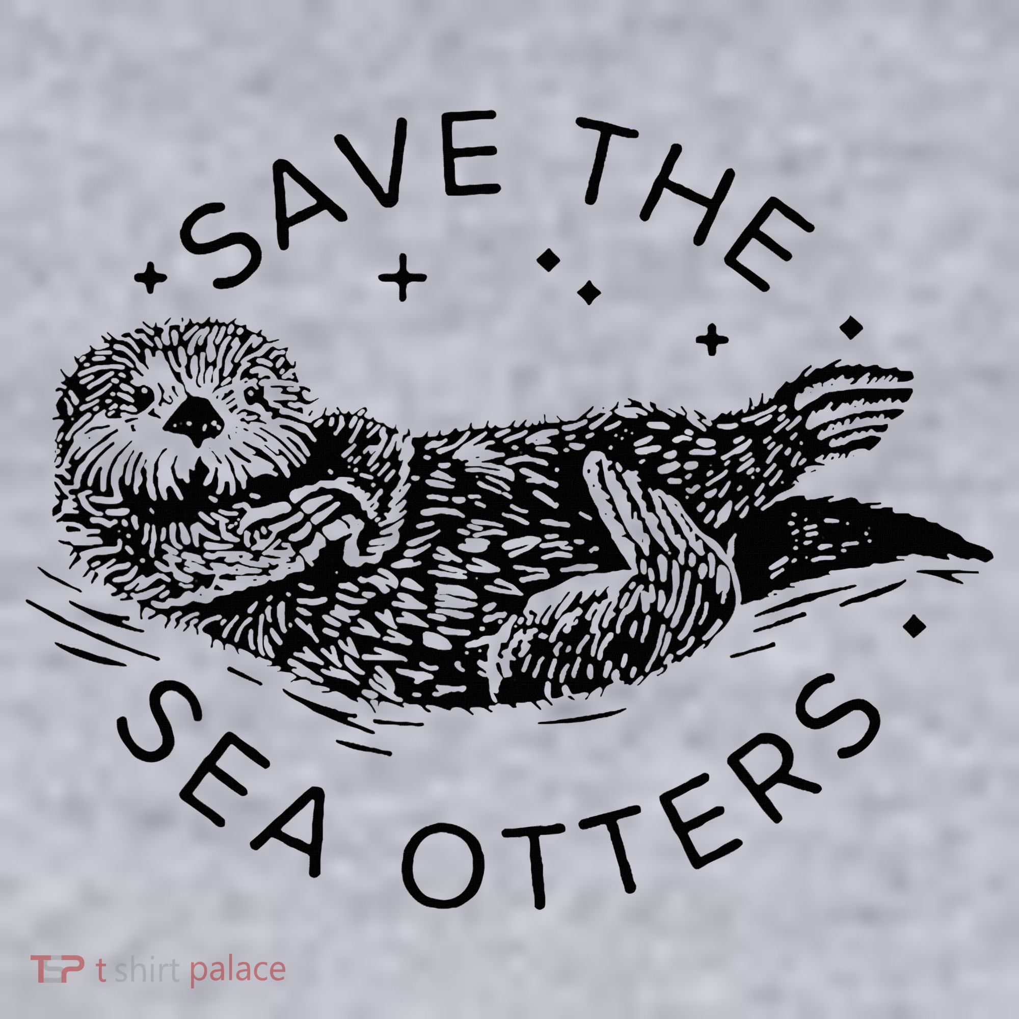 Save The Sea Otters Women's Sweatshirt