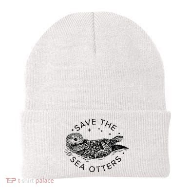 Save The Sea Otters Beanie