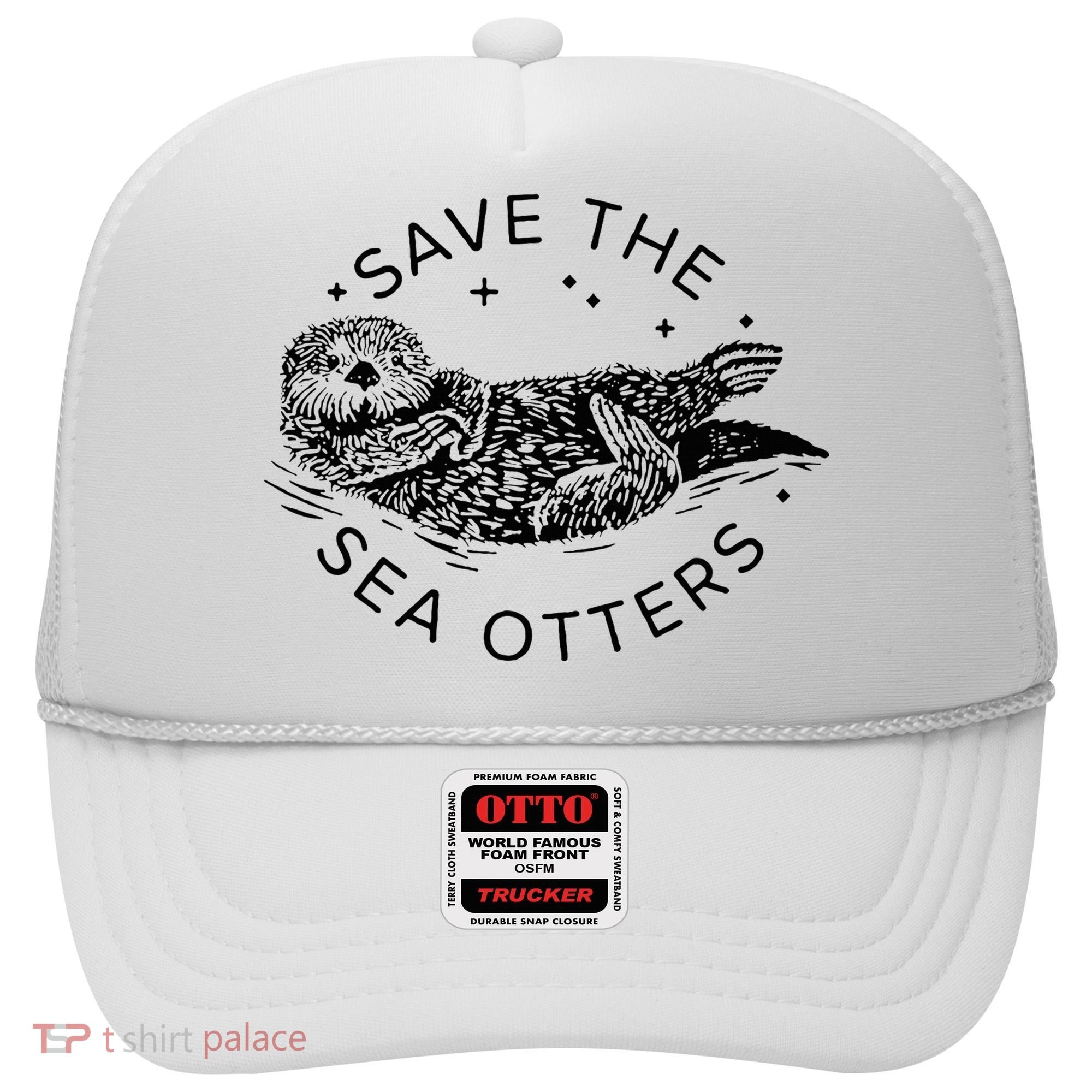 Save The Sea Otters Hat