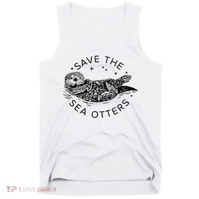 Save The Sea Otters Tank Top