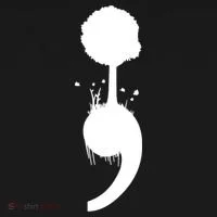Semicolon Tree Suicide Prevention Doggie Tank thumb 4