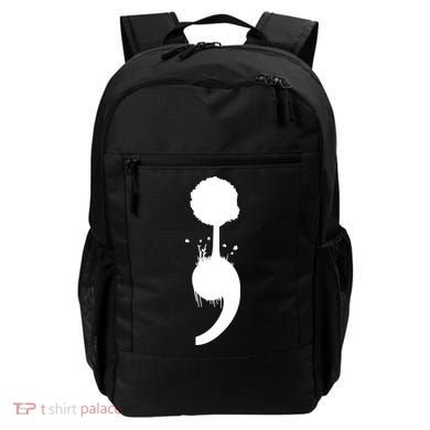 Semicolon Tree Suicide Prevention Backpack