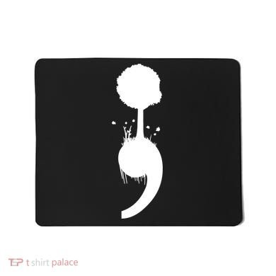 Semicolon Tree Suicide Prevention Mousepad