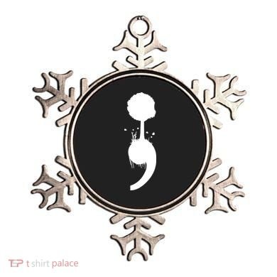 Semicolon Tree Suicide Prevention Ornament
