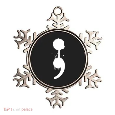 Semicolon Tree Suicide Prevention Ornament