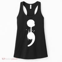 Semicolon Tree Suicide Prevention Women's Tank Top thumb 0