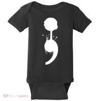 Semicolon Tree Suicide Prevention Baby Bodysuit thumb 0