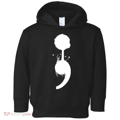 Semicolon Tree Suicide Prevention Toddler Hoodie