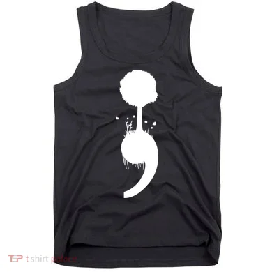 Semicolon Tree Suicide Prevention Tank Top