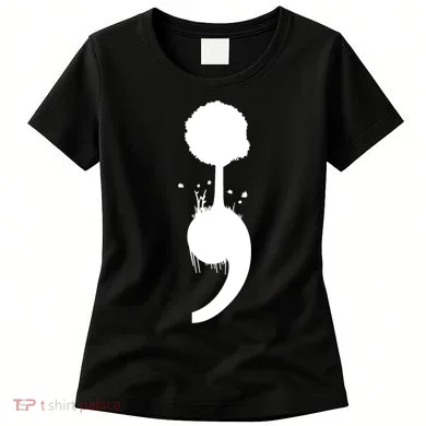 Semicolon Tree Suicide Prevention Women's T-Shirt