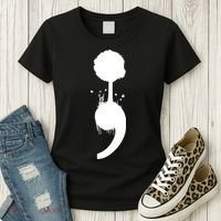 Semicolon Tree Suicide Prevention Women's T-Shirt thumb 3