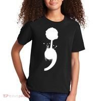 Semicolon Tree Suicide Prevention Kids T-Shirt thumb 2