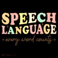 Speech Therapy Speech Language Therapy Pathologist Retro SLP Ornament thumb 1