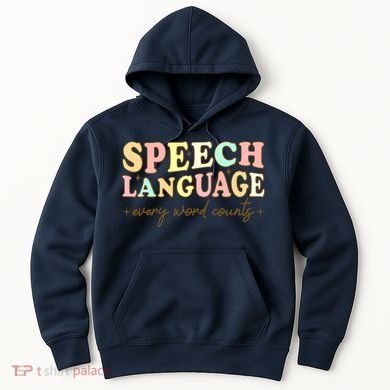 Speech Therapy Speech Language Therapy Pathologist Retro SLP Hoodie