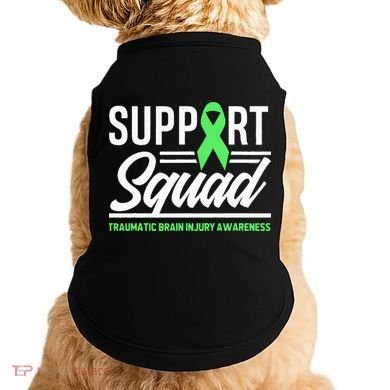 Support TBI Support Squad Traumatic Brain Injury Awareness Doggie Tank