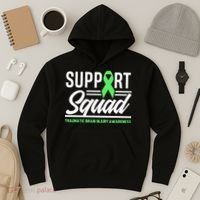 Support TBI Support Squad Traumatic Brain Injury Awareness Hoodie thumb 3
