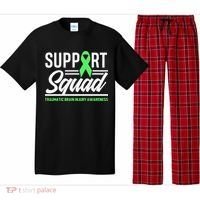 Support TBI Support Squad Traumatic Brain Injury Awareness Pajama Set thumb 0