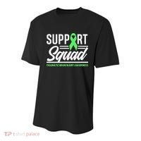 Support TBI Support Squad Traumatic Brain Injury Awareness Youth Performance Sprint T-Shirt thumb 0