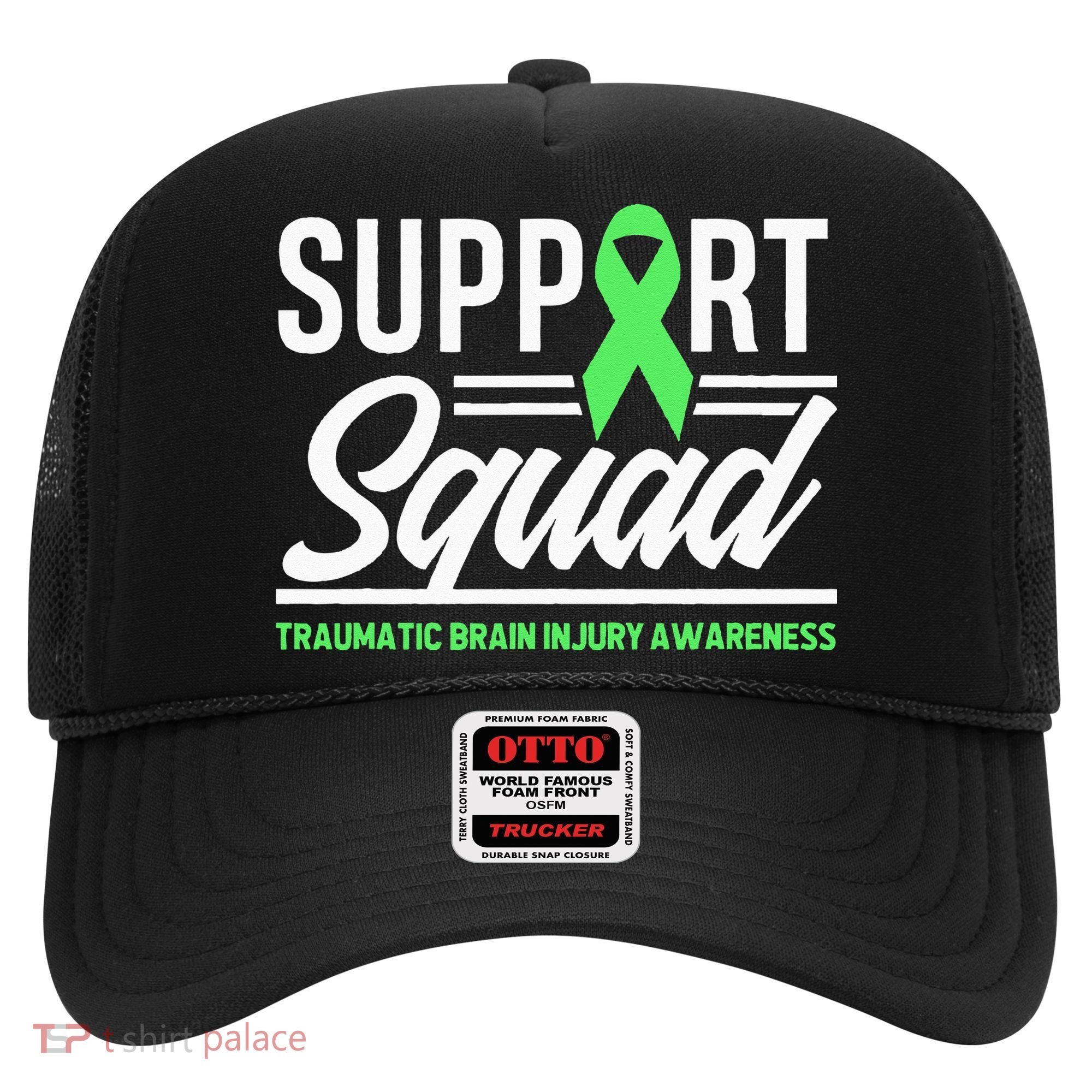 Support TBI Support Squad Traumatic Brain Injury Awareness Hat