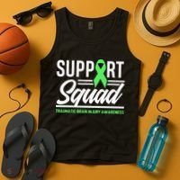 Support TBI Support Squad Traumatic Brain Injury Awareness Tank Top thumb 4