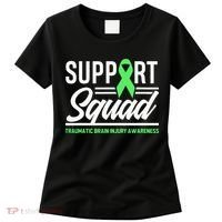 Support TBI Support Squad Traumatic Brain Injury Awareness Women's T-Shirt thumb 0