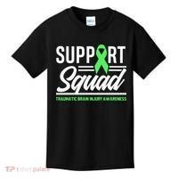 Support TBI Support Squad Traumatic Brain Injury Awareness Kids T-Shirt thumb 0