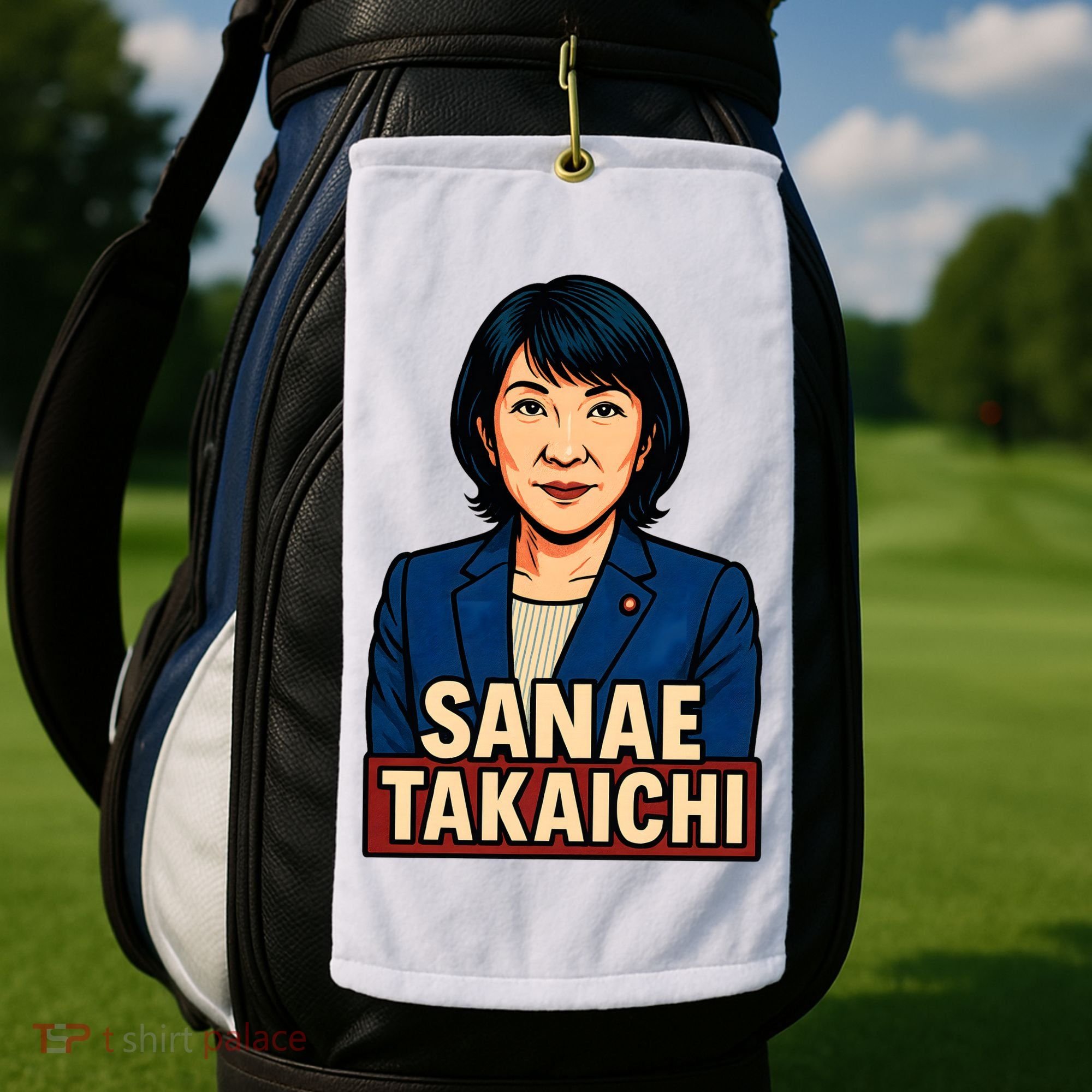 Sanae Takaichi Golf Towel