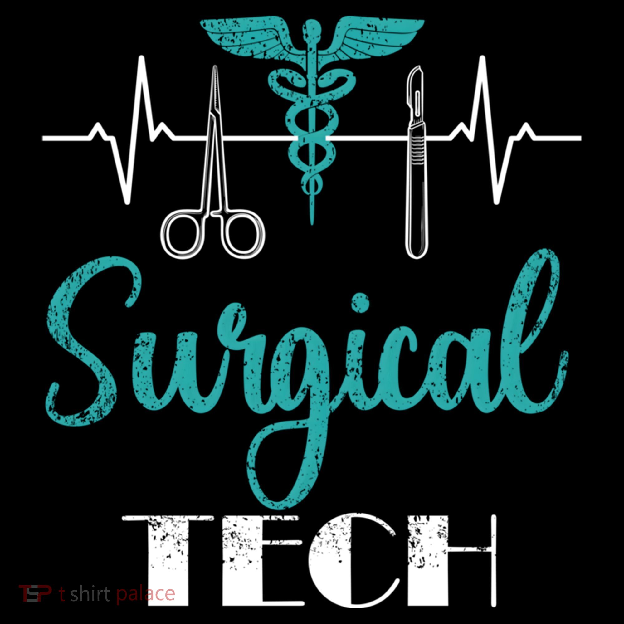 Scrub Tech Surgical Tech Week Technologist Technicians Ekg Cool Gift USA-Made Doggie Bandana
