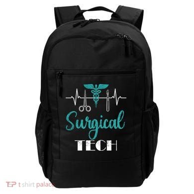 Scrub Tech Surgical Tech Week Technologist Technicians Ekg Cool Gift Backpack