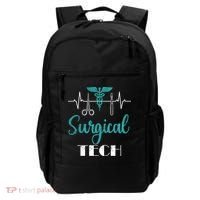 Scrub Tech Surgical Tech Week Technologist Technicians Ekg Cool Gift Backpack thumb 0