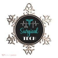 Scrub Tech Surgical Tech Week Technologist Technicians Ekg Cool Gift Ornament thumb 0