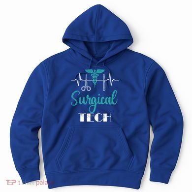 Scrub Tech Surgical Tech Week Technologist Technicians Ekg Cool Gift Hoodie