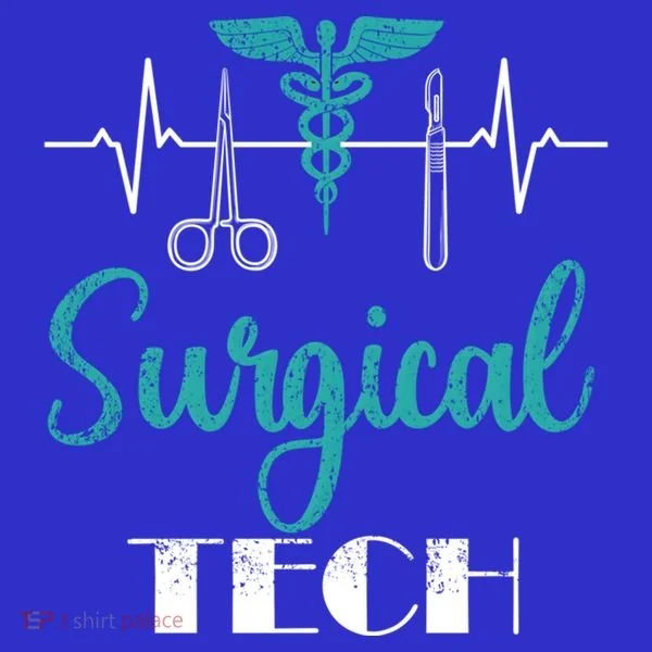 Scrub Tech Surgical Tech Week Technologist Technicians Ekg Cool Gift Polo