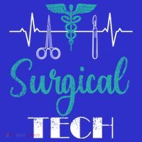 Scrub Tech Surgical Tech Week Technologist Technicians Ekg Cool Gift Mousepad thumb 1