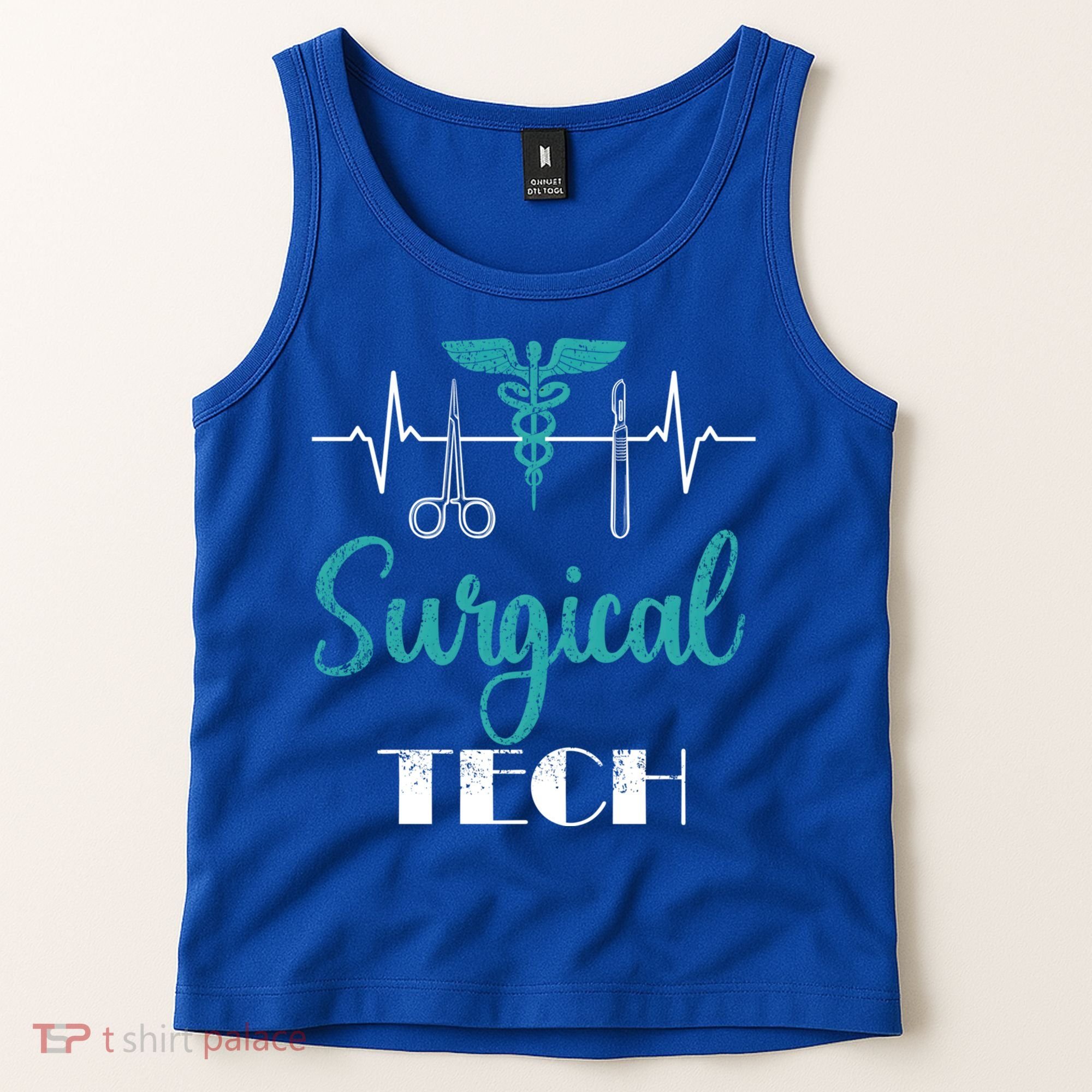Scrub Tech Surgical Tech Week Technologist Technicians Ekg Cool Gift Tank Top